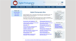 Desktop Screenshot of digitalphotographysites.net